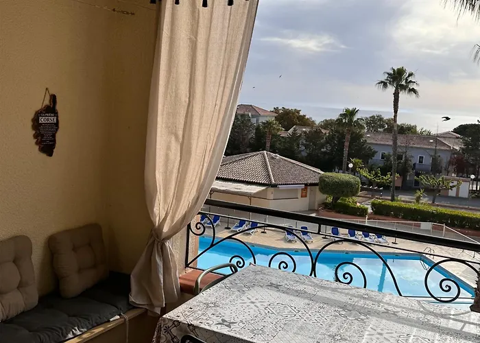 Corse Vue - - Marine De Bravone Apartman *